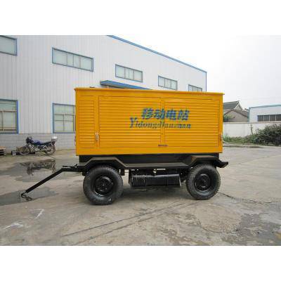 扬州移动拖车50KW柴油发电机组