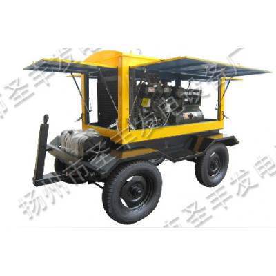 移动拖车50KW柴油发电机组 潍柴道依茨50KW发电机组 WD41516D01N
