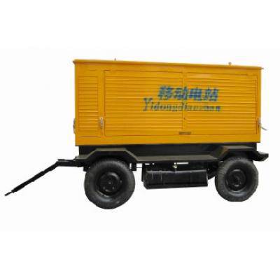 扬州移动拖车250KW 柴油发电机组重康250KW