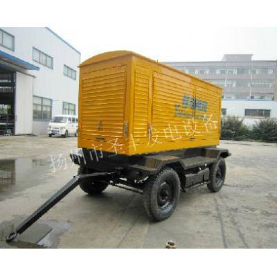 厂家直销移动拖车250KW 柴油发电机组进口沃尔沃250KW