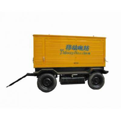 厂家直销移动拖车300KW 柴油发电机组卡得城仕300KW