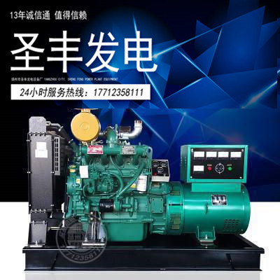 40KW潍柴裕兴K4100ZD柴油发电机组 纯铜发电机